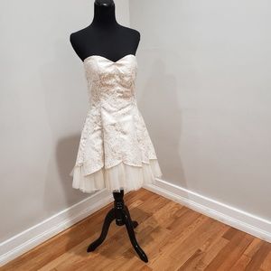 Short White Dress Size 9